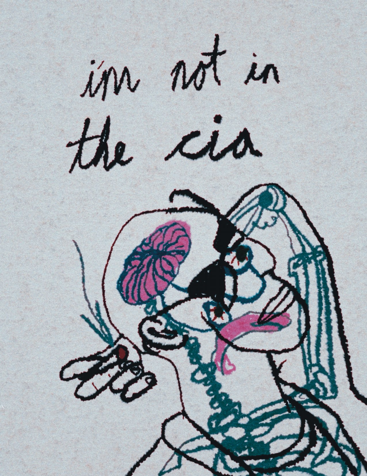 I'm Not In The CIA booklet page 1