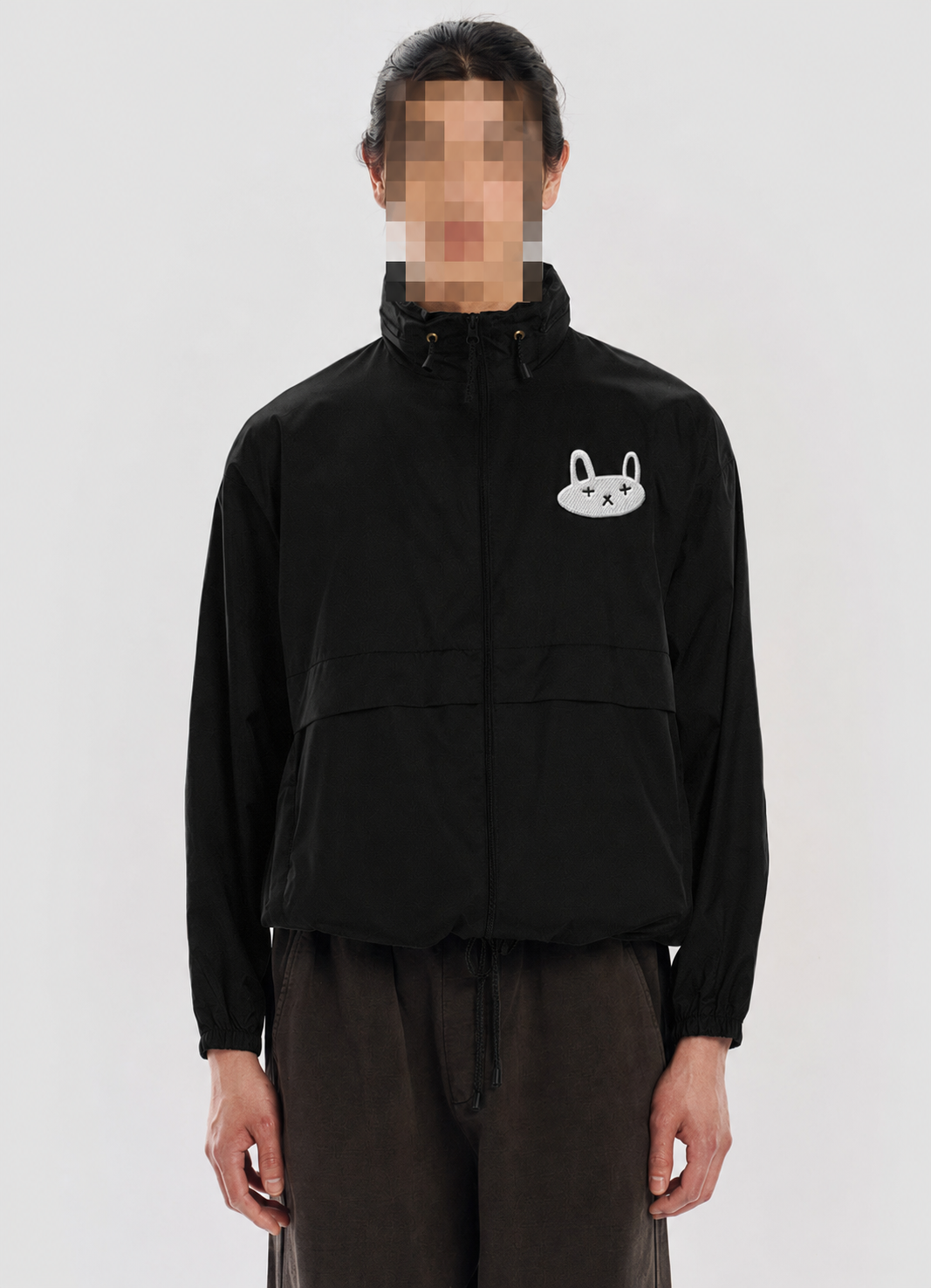 white rabbit wind breaker
